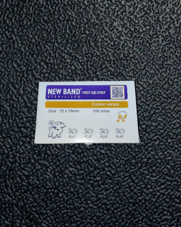 New Band First Aid Strip (Flat Fabric)